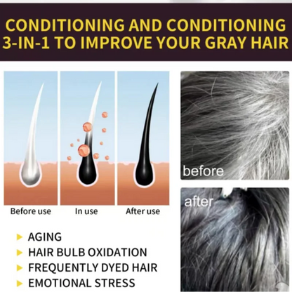 Plant Hair Dye Shampoo  Natural Fast Fuel  Suitable For Repairing Dry And Damaged Hair Of All Ages  Herbal Essence Hair Product