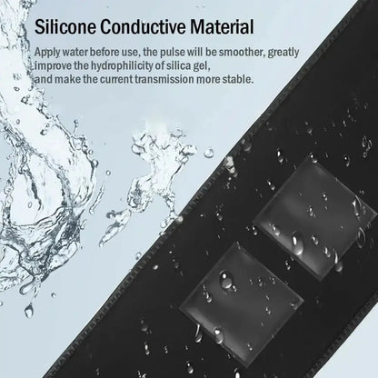 USB Charging Electric Waist Massager - Arm Hip Leg Trainer Weight Loss Shaping Fitness Equipment Portable Belt