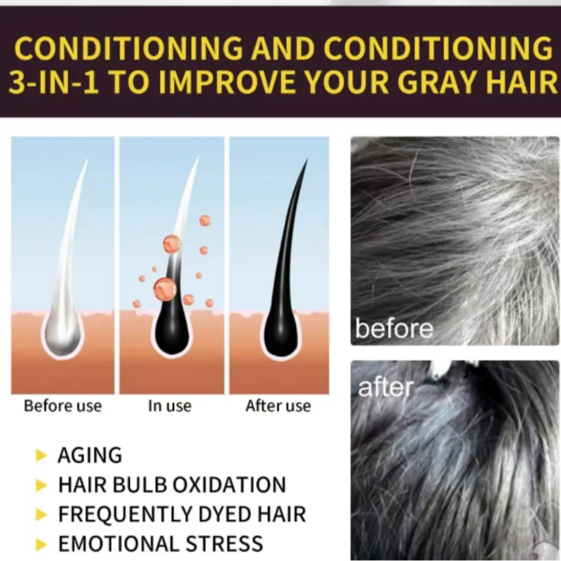 Plant Hair Dye Shampoo  Natural Fast Fuel  Suitable For Repairing Dry And Damaged Hair Of All Ages  Herbal Essence Hair Product