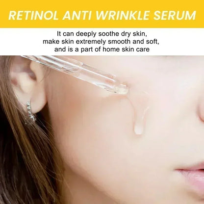 Retinol Anti-Wrinkle Essence Visibly Smoothes Fine Lines Improves Skin Elasticity Remove Facial Wrinkles  Anti-Aging  Lift Firm