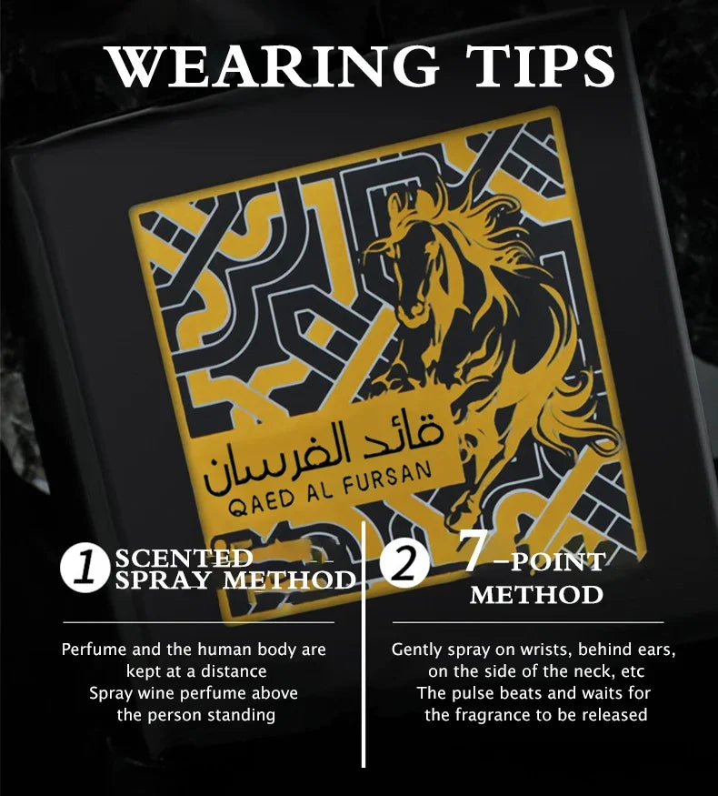 Qaed Al Fursan - Perfume Masculino Árabe 100ml