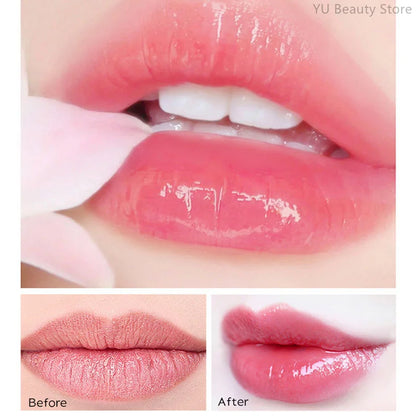 6 Colors Lip Plumping Gloss Instant Lip Plumper Extreme Volume Serum Oil Moisturizing Sexy Plump Lips Korean Makeup Products