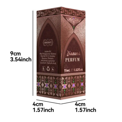 Arabian Rose Perfume - Floral Woody Fragrance 15ml